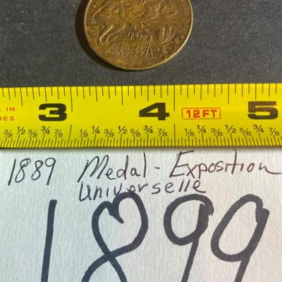 1889 Exposition Universelle Medal