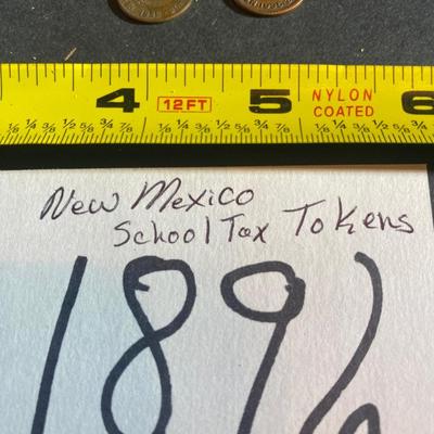 New Mexico School Tax Tokens