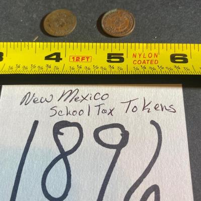 New Mexico School Tax Tokens