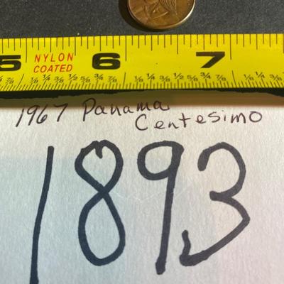 1967 Panama Centesimo