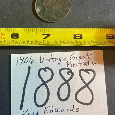 1906 Great Britain King Edward Coin