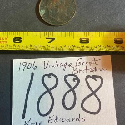 1906 Great Britain King Edward Coin