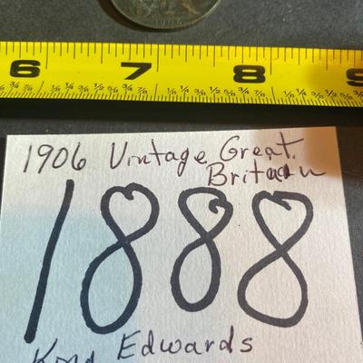1906 Great Britain King Edward Coin