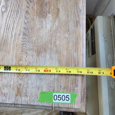 Antique Wood Table 20x20x27
