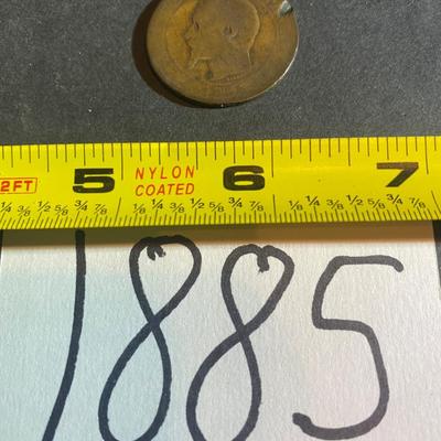 French Centimes Coin