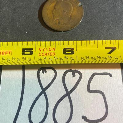 French Centimes Coin
