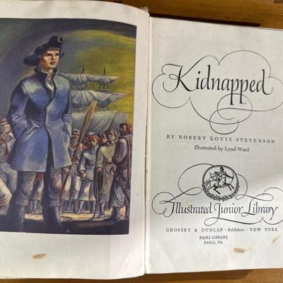 Vintage lot Kidnapped and Treasure Island