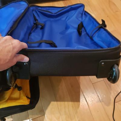 Two Identical L.L. Bean Traveler Rolling Bags (LLR-KD)