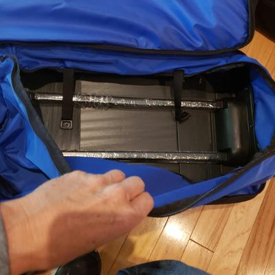 Two Identical L.L. Bean Traveler Rolling Bags (LLR-KD)