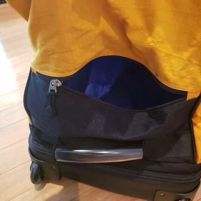 Two Identical L.L. Bean Traveler Rolling Bags (LLR-KD)
