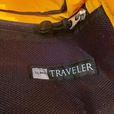 Two Identical L.L. Bean Traveler Rolling Bags (LLR-KD)