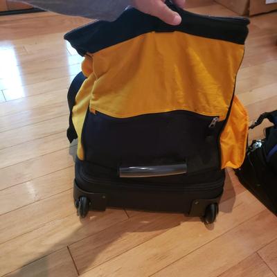Two Identical L.L. Bean Traveler Rolling Bags (LLR-KD)