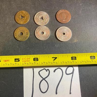 Vintage Tax Tokens
