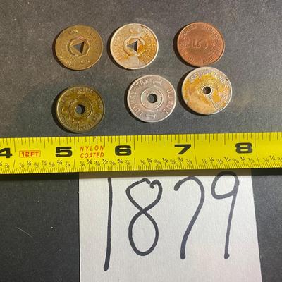 Vintage Tax Tokens