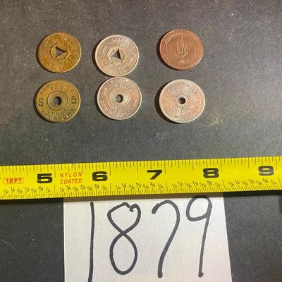 Vintage Tax Tokens
