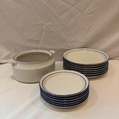 Earthstone Blue Reef Dishes (K-DZ)