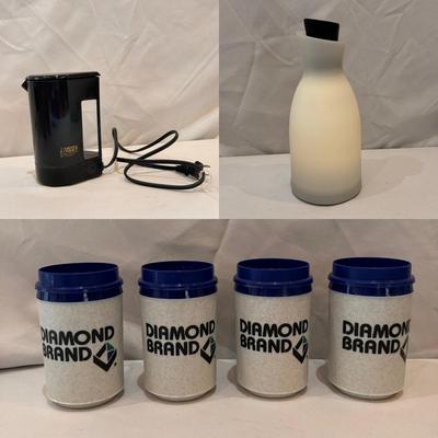 Diamond Brand Travel Coffee Mugs, Travel Smart Beverage Heater, and More (K-DZ)