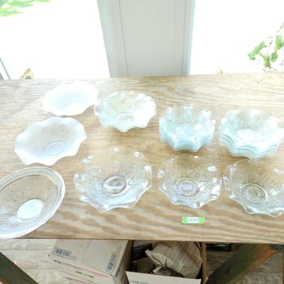 Lot of Iris & Herringbone Bowls