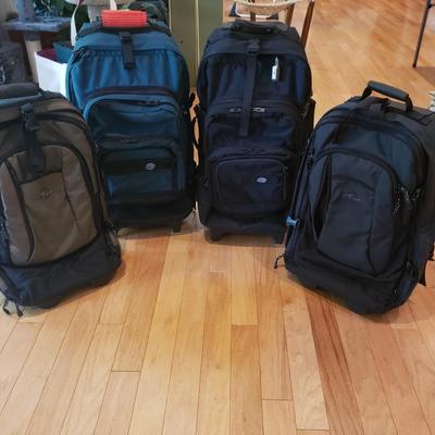 Four Eagle Creek Travel Rolling/Conversion Bags (LLR-KD)