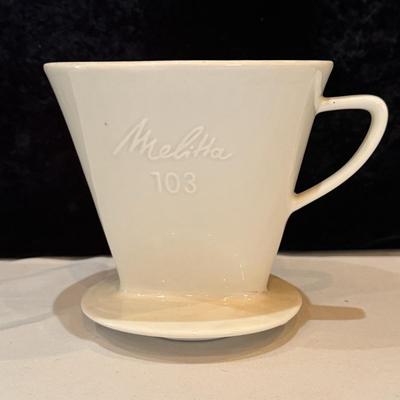 Melitta Porcelain Coffee Filter and Other Coffee Supplies (K-DZ)