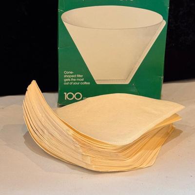 Melitta Porcelain Coffee Filter and Other Coffee Supplies (K-DZ)