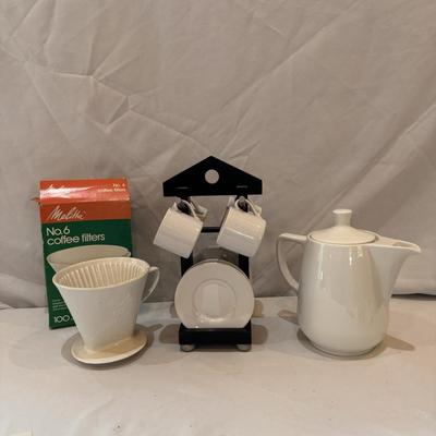 Melitta Porcelain Coffee Filter and Other Coffee Supplies (K-DZ)