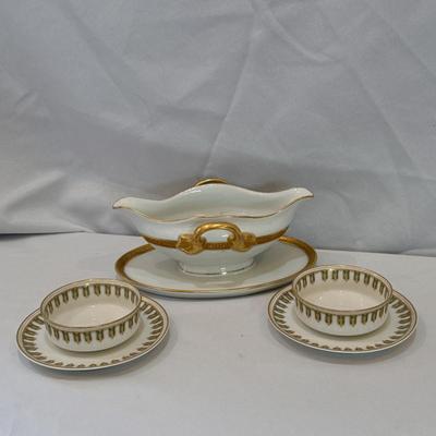 Haviland & Co Limoges, France Soup and Saucer China and More (K-DZ)