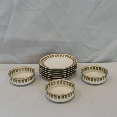 Haviland & Co Limoges, France Soup and Saucer China and More (K-DZ)