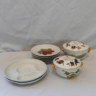 Royal Worcester Evesham China and Other Porcelain Items (K-DZ)