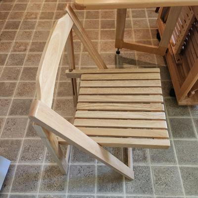 Portable Folding Table & 4 Chairs