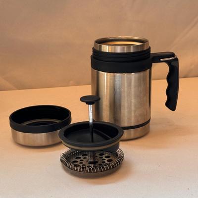 Nissan Stainless French Press, Thermos, Unbreakable Vacuum Bottle, and More (K-DZ)