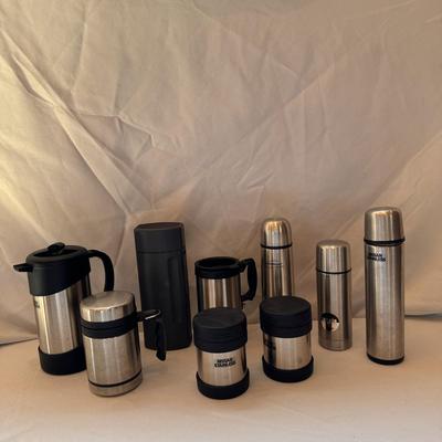 Nissan Stainless French Press, Thermos, Unbreakable Vacuum Bottle, and More (K-DZ)