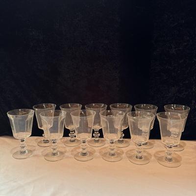 Lenox Glass Goblets (K-DZ)