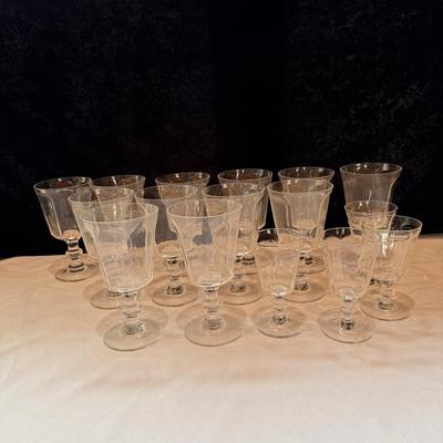 Lenox Glass Goblets (K-DZ)