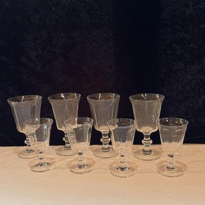 Lenox Glass Goblets (K-DZ)