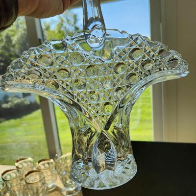 Lot of Glass Baskets