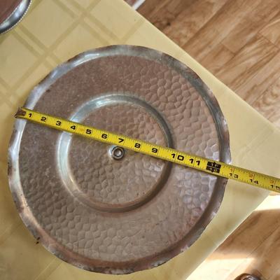 Lot of 4 Vintage Aluminum Lazy Susan