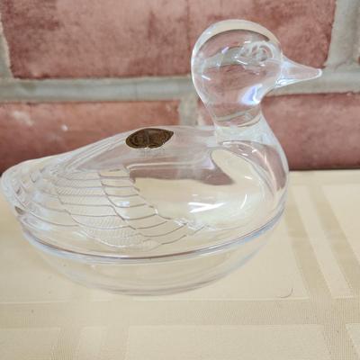 Lot of Glass Bowls cover dishes Turtle Turkey Santa Duck Horse Squirrel Rabbit