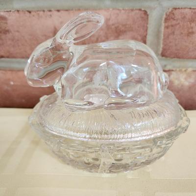 Lot of Glass Bowls cover dishes Turtle Turkey Santa Duck Horse Squirrel Rabbit