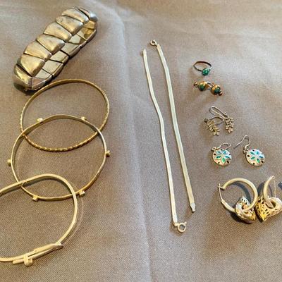 Sterling Estate Jewelry Lot