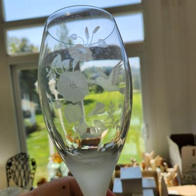 Avon Hummingbird Collection , Plates, Glasses, bowl