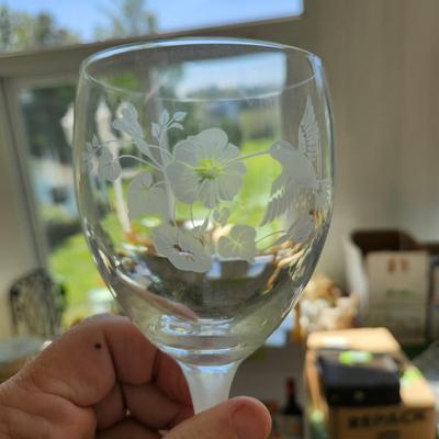 Avon Hummingbird Collection , Plates, Glasses, bowl