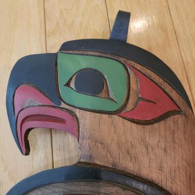 George Matilpi Carvings - Kwakiult Eagles (LLR-KD)