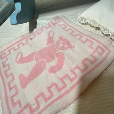 Lot 379 Vintage doll cradle