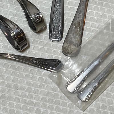 Lot 387 Silver Plate baby utensils