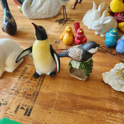 Collectible Lot Pfaltzgraff Atlanta Terrier Club, Rabbits Birds