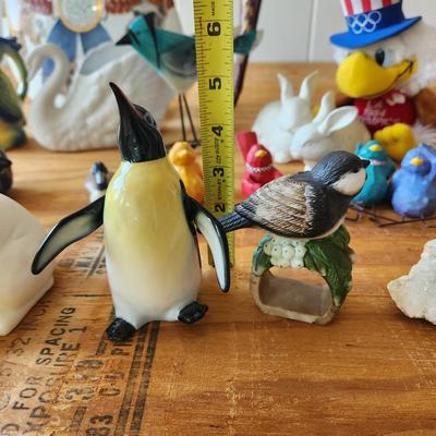 Collectible Lot Pfaltzgraff Atlanta Terrier Club, Rabbits Birds