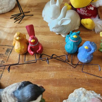 Collectible Lot Pfaltzgraff Atlanta Terrier Club, Rabbits Birds
