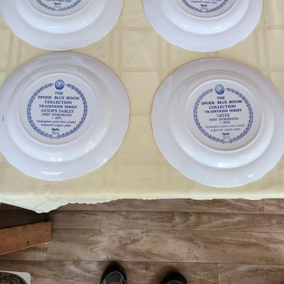 lot of 6 The Spode Blue Room Collection Series