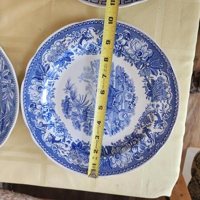 lot of 6 The Spode Blue Room Collection Series